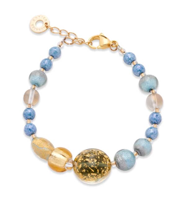 Antica Murrina. Bracelet Sandy Azzurro