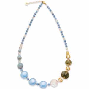 Antica Murrina. Collier Sandy Azzurro