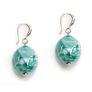 Antica Murrina. Boucles d'Oreilles Crevan Vert