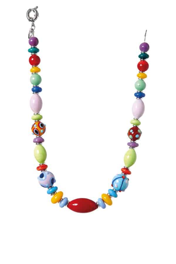 Antica Murrina. Boucles d'Oreilles Ipanema Rouges – Image 2