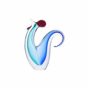 Jan Machalek. Coq Turquoise & Bleu