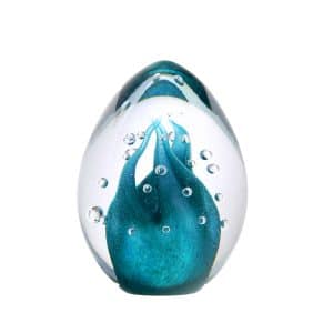 Jan Machalek. Œuf Jongleur Turquoise