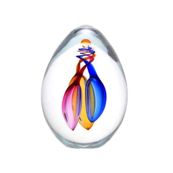 Jan Machalek. Œuf Trio Multicolore