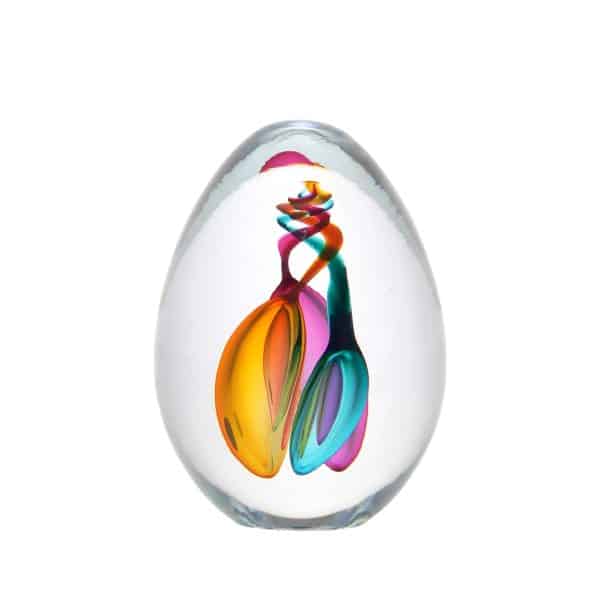 Jan Machalek. Œuf Trio Multicolore