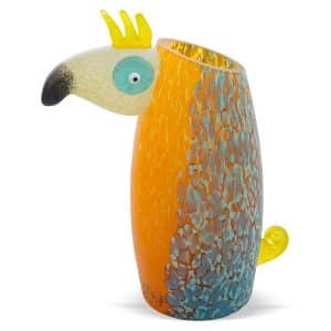 Borowski. Vase Loro Orange