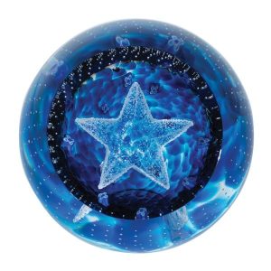 Caithness Glass. Etoile Bleue