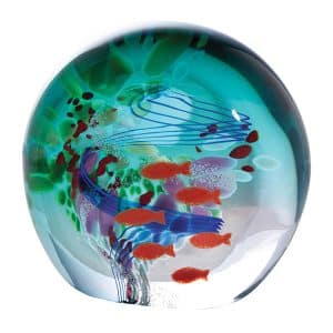 Caithness Glass. Fonds Marins