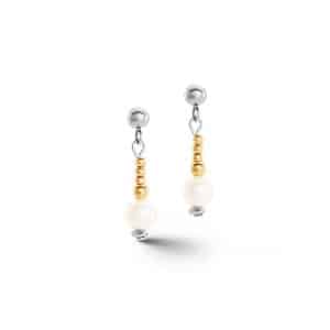 Cœur de Lion. Boucles d'Oreilles Classic Princess Perles d'Eau Douce