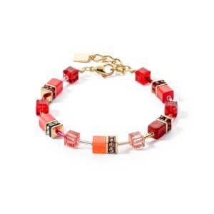 Cœur de Lion. Bracelet GeoCube® Iconic Or Rouge