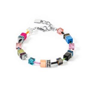 Cœur de Lion. Bracelet GeoCube® Iconic Multicolore Fancy