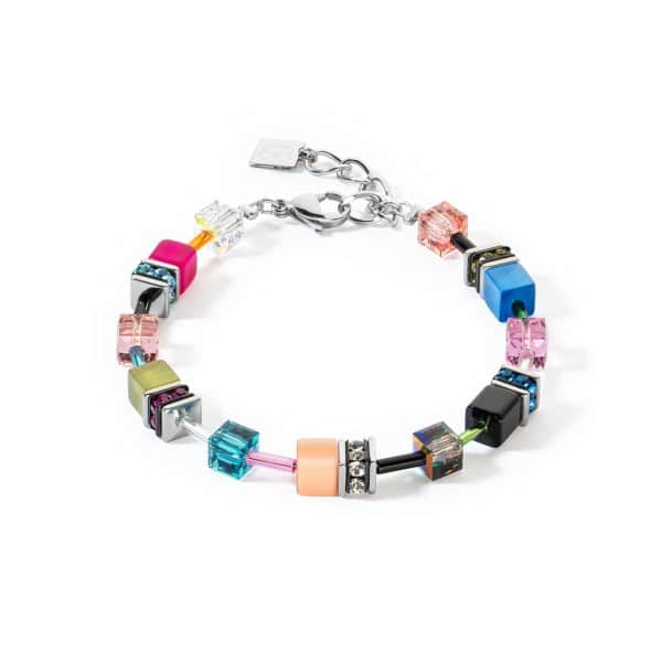 Cœur de Lion. Bracelet GeoCube® Iconic Multicolore Fancy