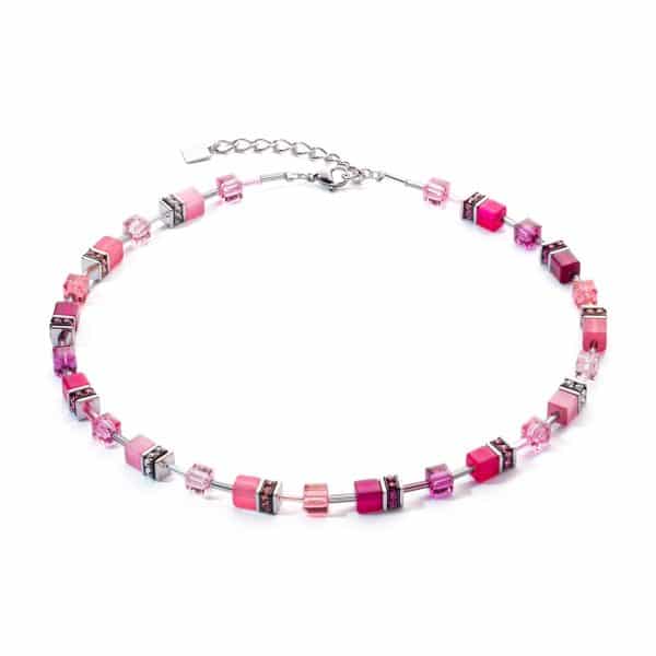 Cœur de Lion. Boucles d'Oreilles GeoCube® Iconic Viva Magenta – Image 2