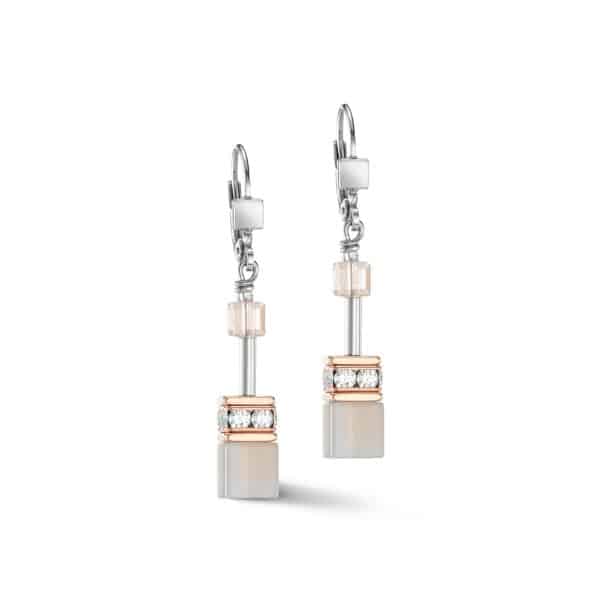 Cœur de Lion. Collier GeoCube® Iconic Precious Or Rose Pêche – Image 3