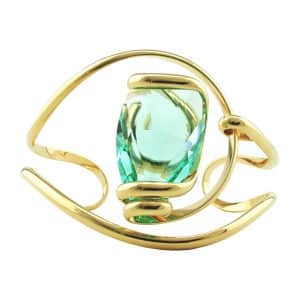 Andrea Marazzini. Bracelet Drop Turquoise & Or