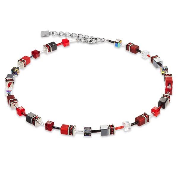 Cœur de Lion. Bracelet GeoCube® Bracelet Rouge Hématite – Image 2