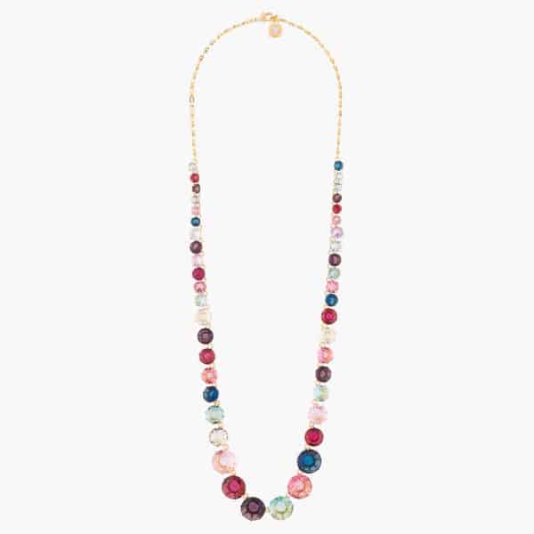Les Néréides. Collier Diamantine Multicolore