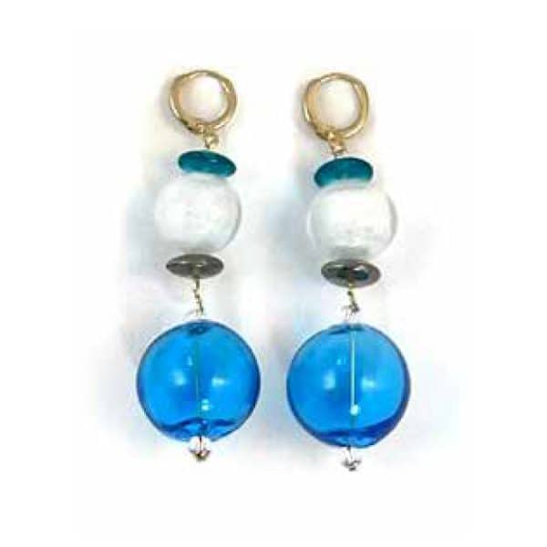 Antica Murrina. Boucles d'Oreilles Carmen Rouge – Image 5