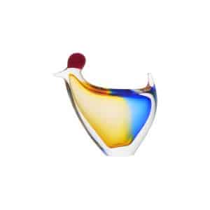 Jan Machalek. Cocotte Topaze & Bleu Cobalt