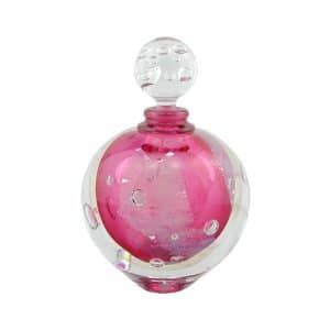 Jorge Mateus. Flacon Perle de Lune Rose Rubis & Argent