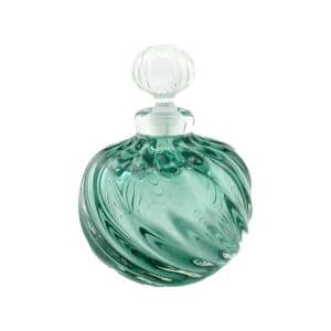Pierre Marion. Flacon Cannelé Turquoise