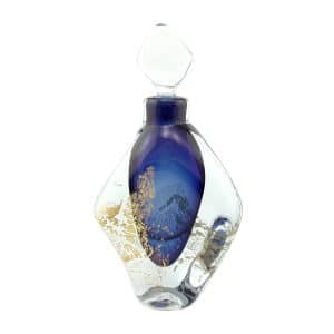 Pierre Marion. Flacon Roc Bleu Acier & Or