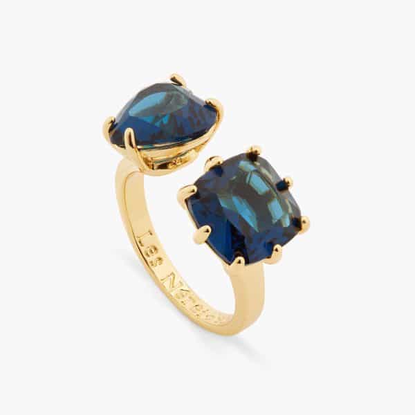 Les Néréides. Collier Long Diamantine Bleu Océan – Image 7