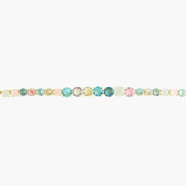 Les Néréides. Bracelet Diamantine Aqua Azzurra – Image 2
