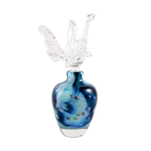 Didier Saba. Flacon Papillon Bleu Pacifique