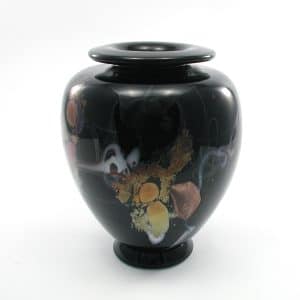 Robert Pierini. Vase Art Nouveau Noir