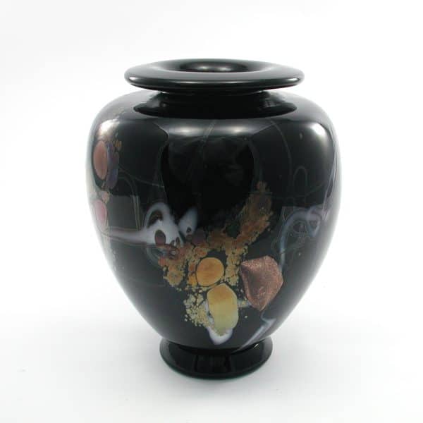 Robert Pierini. Vase Art Nouveau Noir