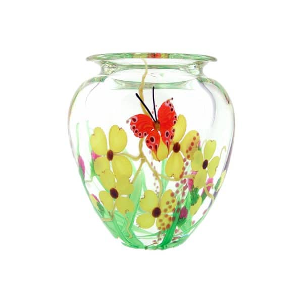 Mayauel Ward. Vase Tropique Multicolore