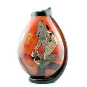 Robert Pierini. Vase Ocre Orange