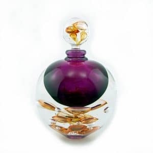 Jorge Mateus. Flacon Bubble Améthyste & Ambre