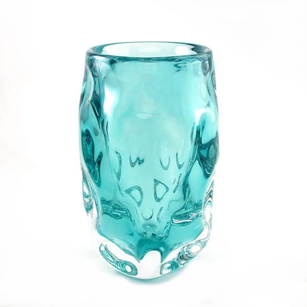 Jorge Mateus. Vase Cailloux Turquoise
