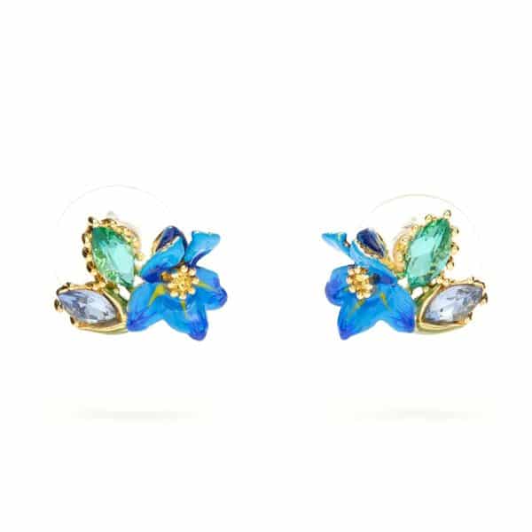 Les Néréides. Boucles d'Oreilles Les Iris de Vincent