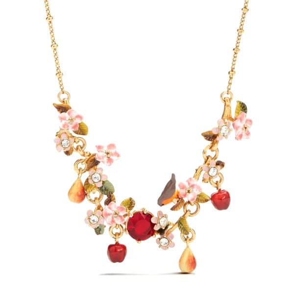 Les Néréides. Collier Rouge Gorge