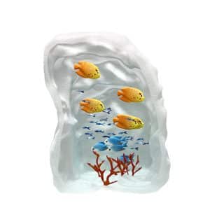 Yves Trucchi. Aquarium Jaune-Orange, Sardines & Coraux