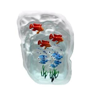 Yves Trucchi. Aquarium Rouge & Bleu