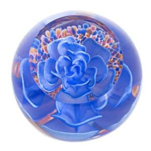 Caithness Glass. Délice Bleu