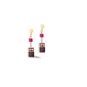 Cœur de Lion. Boucles d'Oreilles GeoCube® Iconic Precious Energy