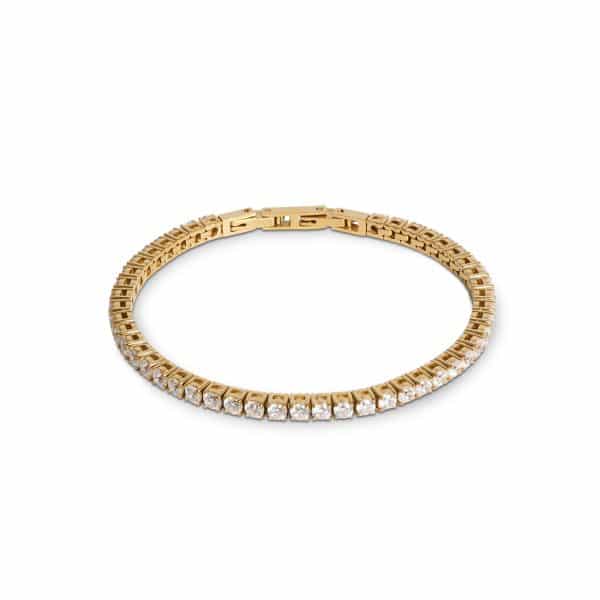 Cœur de Lion. Bracelet de Tennis Cristal & Argent – Image 2
