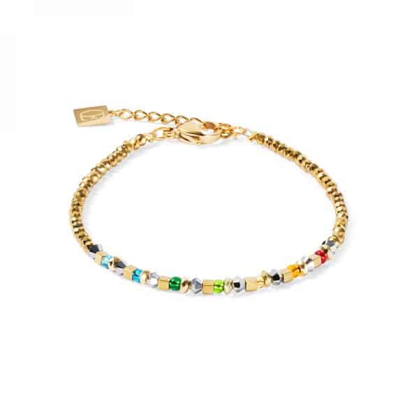 Cœur de Lion. Collier Golden Whisper Rainbow – Image 2
