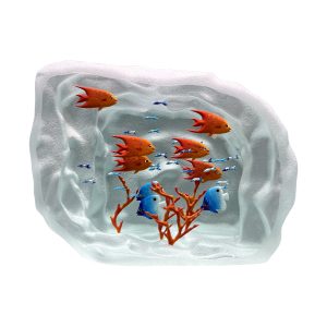 Yves Trucchi. Aquarium Rouge & Bleu