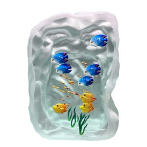 Yves Trucchi. Aquarium Jaune & Bleu
