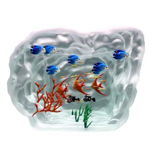 Yves Trucchi. Aquarium Rouge & Bleu