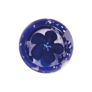 Caithness Glass. Fleur Saphir