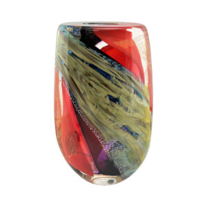 Olivier Mallemouche. Vase Univers Corail & Calcédoine