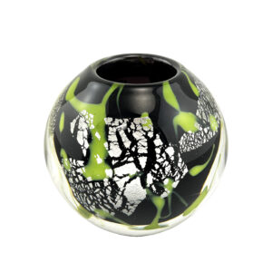 Valérien & Nathalie Desjariges. Vase Boule Graphique