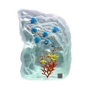 Yves Trucchi. Aquarium Jaune & Bleu