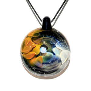 Éric Le Dref. Collier Vortex & Opale